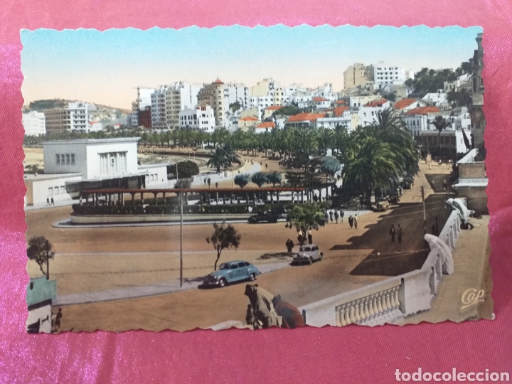 Postales: TANGER Protectorado - Avenida de Espa&ntilde;a - sin circular - Foto 1