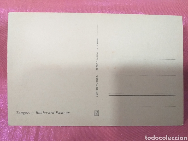 Postales: TANGER Protectorado - Boulevard Pasteur - sin circular - Foto 2