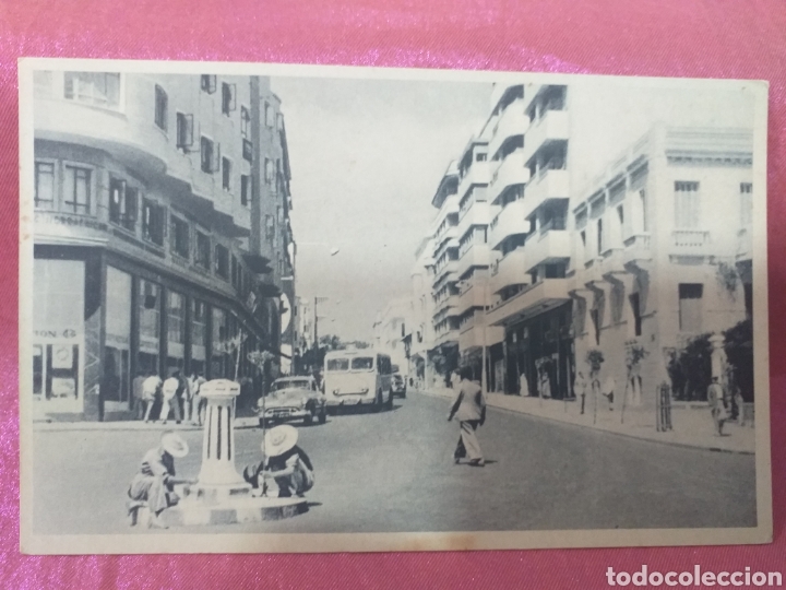 Postales: TANGER Protectorado - Boulevard Pasteur - sin circular - Foto 1