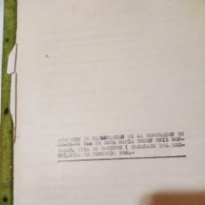 Postales: PROYECTO COMPLETO DE CONSTRUCCIÓN Y EXPLOTACIÓN DE UNA FINCA EN FERNANDO POO 1957 (GUINEA ESPAÑOLA). Lote 227641175