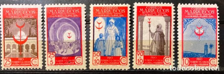 Postales: MARRUECOS, Pro tuberculosis - Foto 1