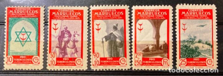 Postales: MARRUECOS, Pro tuberculosis - Foto 1