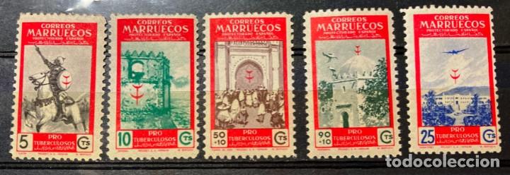 Postales: MARRUECOS, Pro tuberculosis - Foto 1