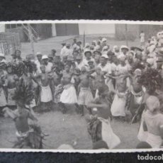 Postales: GUINEA ESPAÑOLA-BATA-CIRCULADA CON CENSURA MILITAR-FOTOGRAFICA-POSTAL ANTIGUA-(89.510)