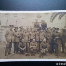 Postales: POSTAL PERIODO GUERRA DEL RIFF PROTECTORADO ESPAÑOL MARRUECOS 1919 FOTO DE CUARTEL. Lote 325771838