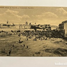 Postales: TETUÁN. PLAZA DE ESPAÑA Y CONSULADO ESPAÑOL. POSTAL NO.13 COLEC. HISPANO-MARROQUÍ. (H.1910?) S/C
