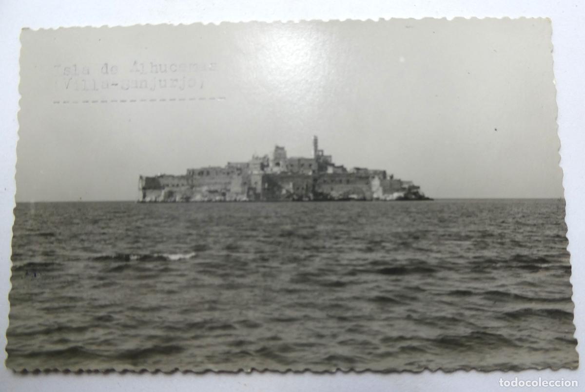 Postales: Vieja postal de la ISLA DE ALHUCEMAS - Foto 1