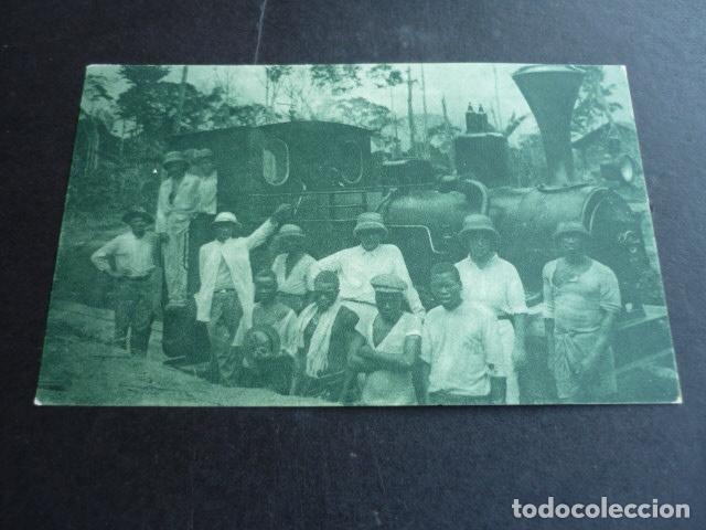 Postales: GUINEA CONTINENTAL PLAYERAS DE BATA - Foto 1