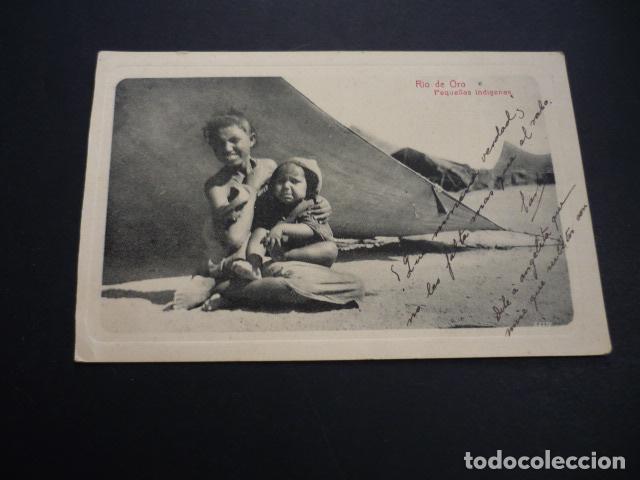 Postales: RIO DE ORO PEQUE&Ntilde;OS INDIGENAS - Foto 1