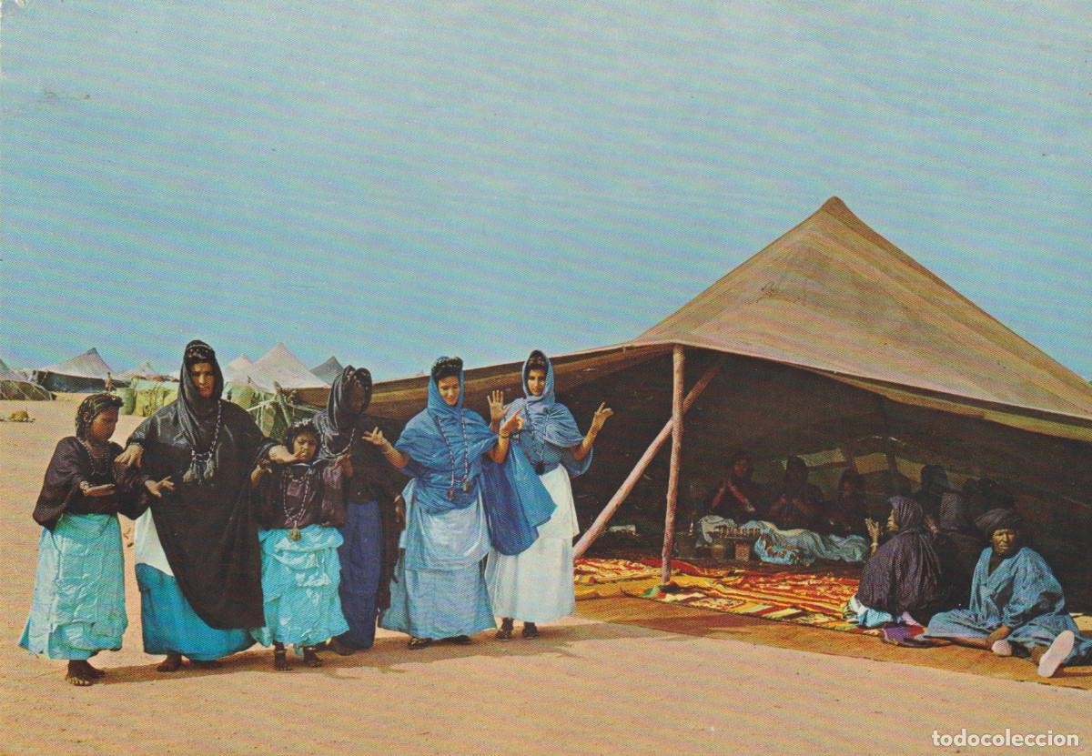 Postales: postal Sahara BAILE T&Iacute;PICO - Foto 1