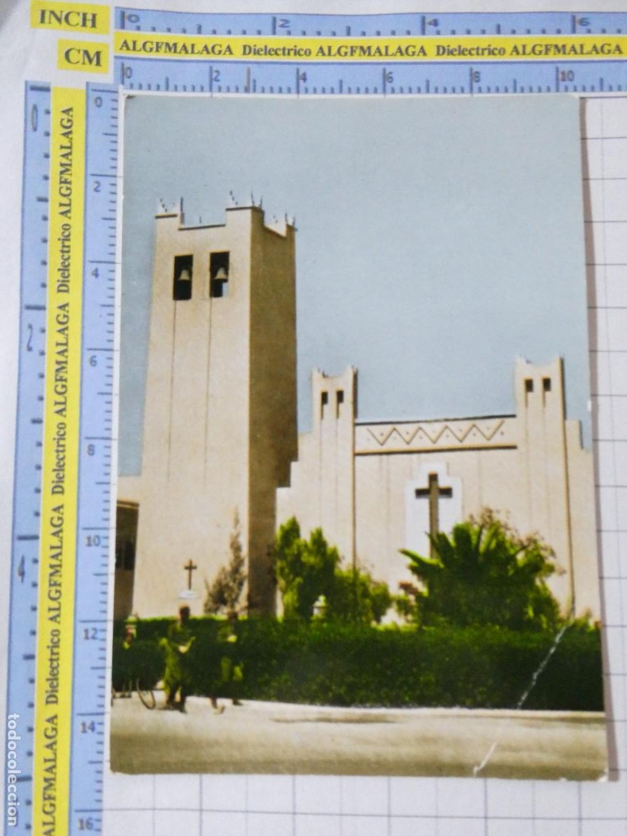 Postales: POSTAL DE MARRUECOS COLONIAS PROTECTORADO. SIDI IFNI. IGLESIA SANTA CRUZ. 719