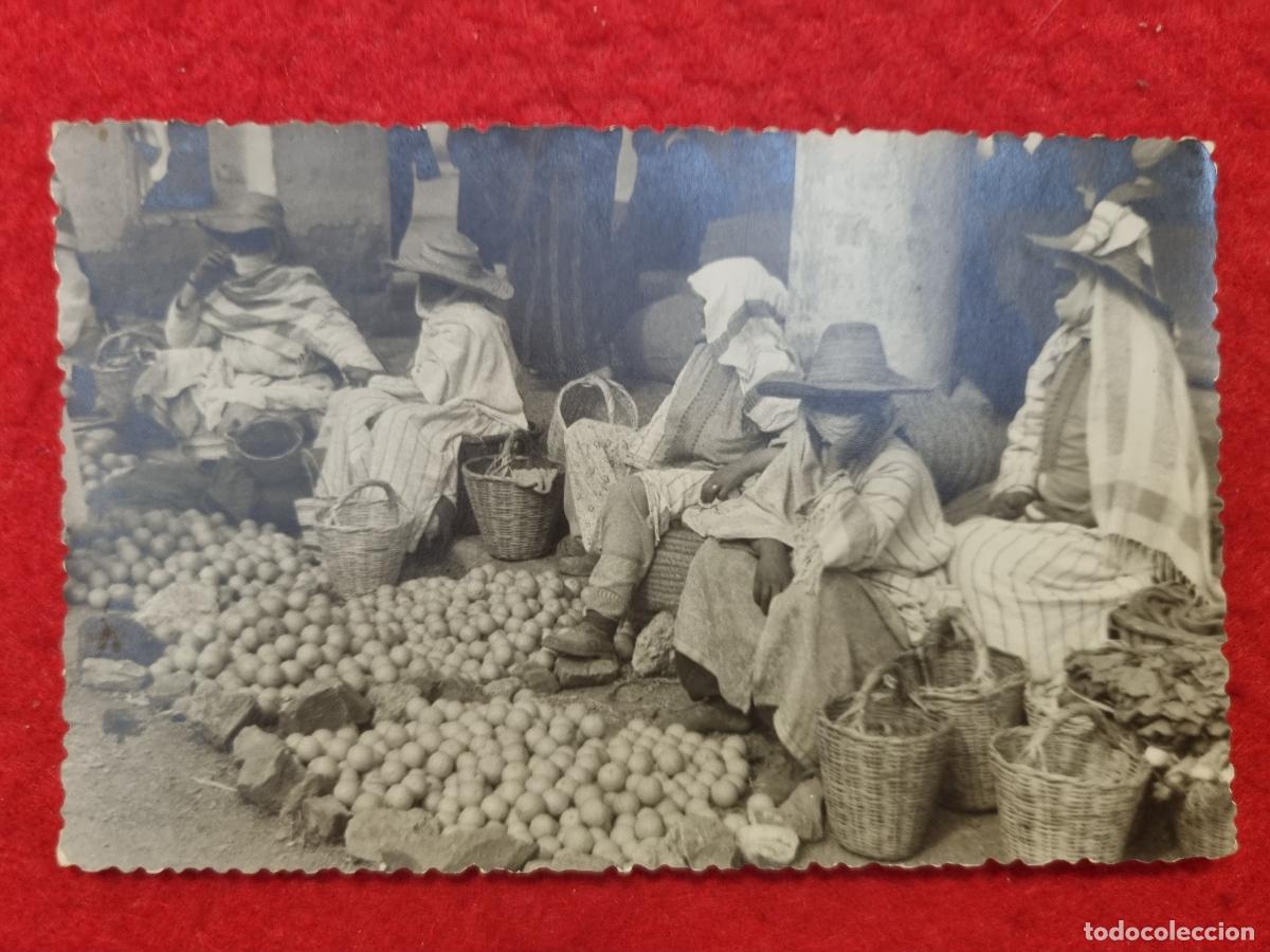 Postales: POSTAL SANJURJO MARRUECOS FOTOGRAFICA 1955 MERCADO O ZOCO ORIGINAL P2484