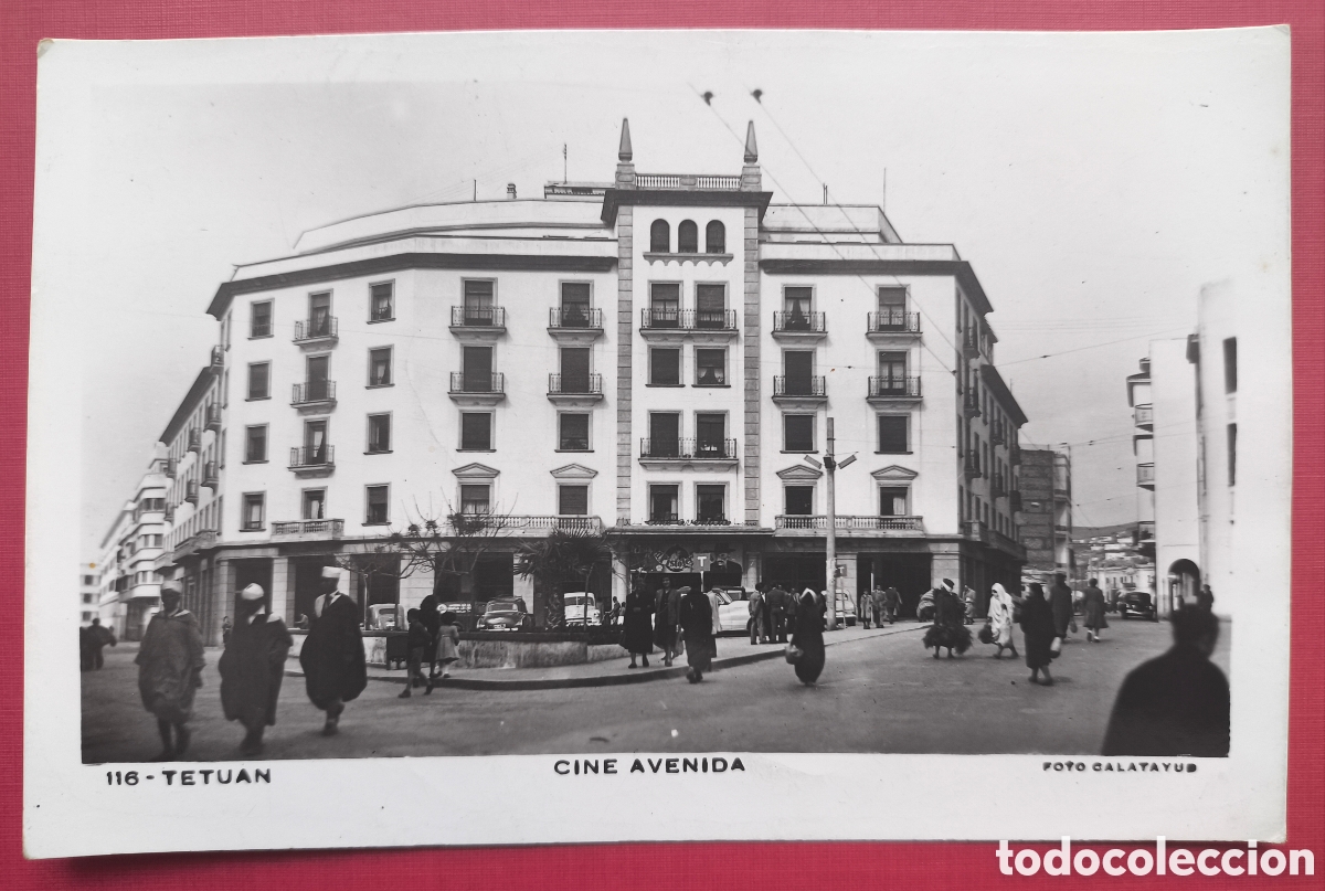 Postales: TETUAN CINE VICTORIA POSTAL FOTOGRAF&Iacute;A CALATAYUD C. 1955