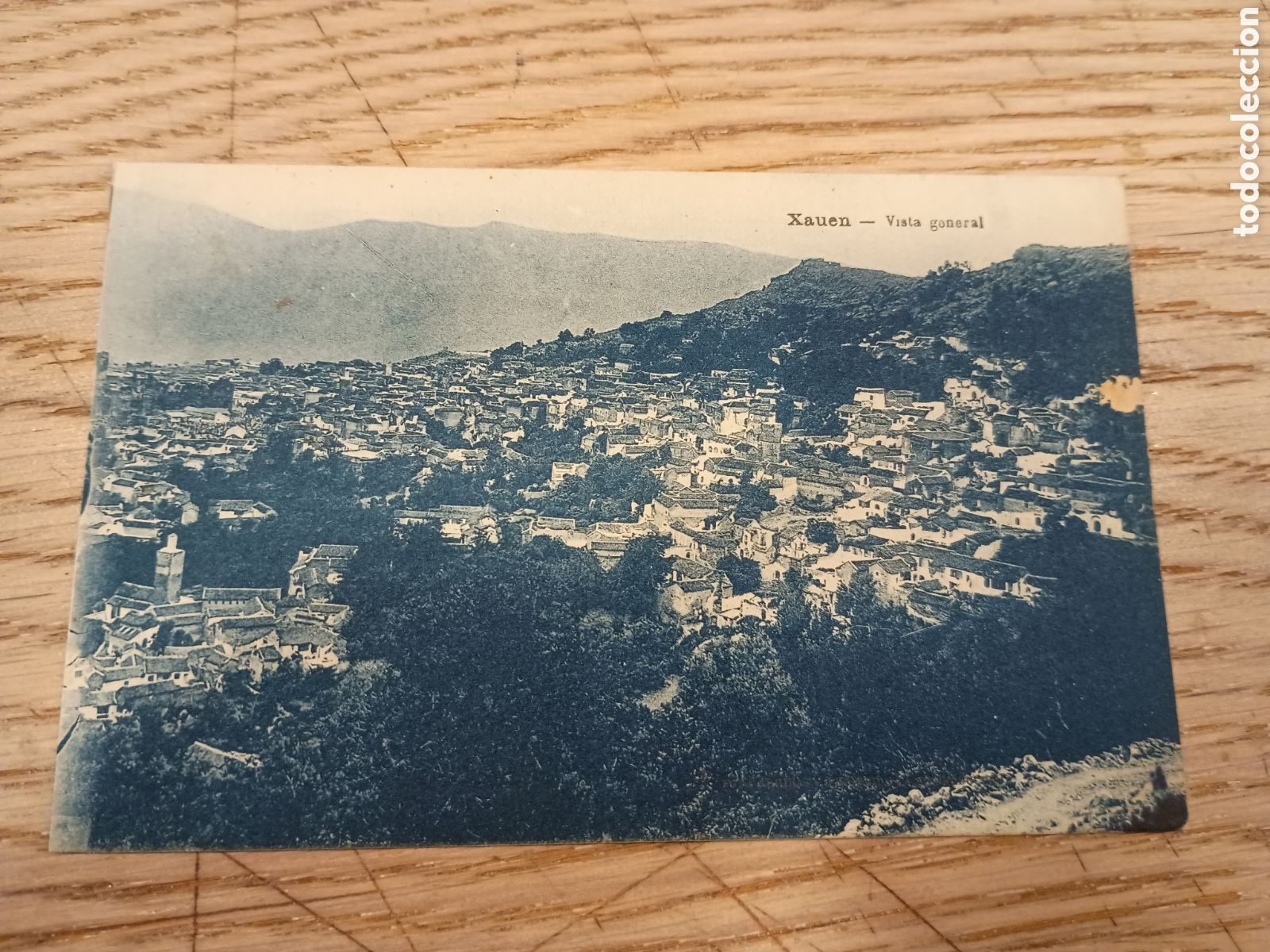 Postales: XAUEN (MARRUECOS ESPA&Ntilde;OL) - VISTA GENERAL - EDICI&Oacute;N M. ARRIBAS, ZARAGOZA