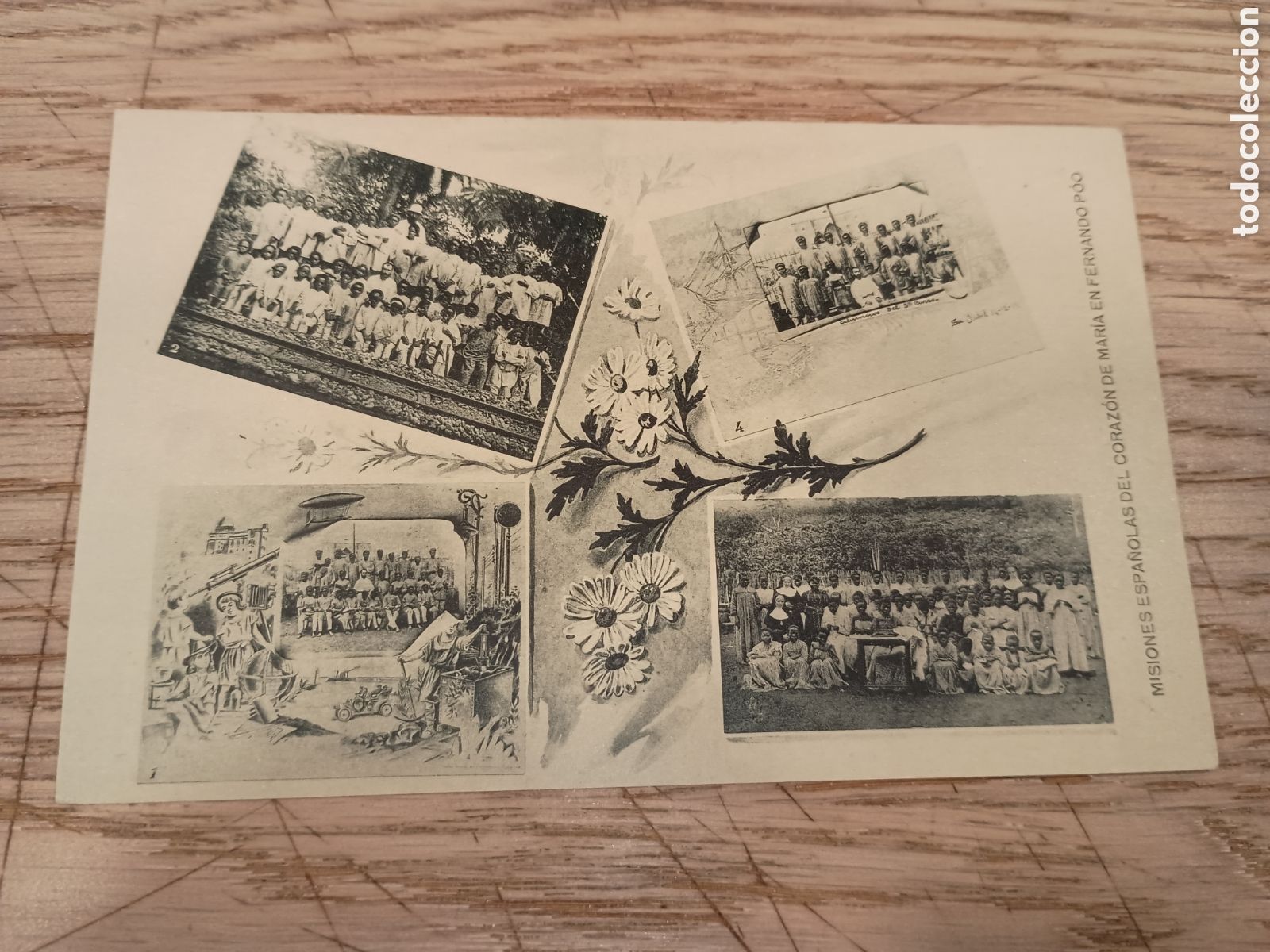 Cartoline: FERNANDO POO (GUINEA ESPA&Ntilde;OLA) - MISIONES ESPA&Ntilde;OLAS DE CORAZ&Oacute;N DE MAR&Iacute;A - ESCUELAS GRADUADAS