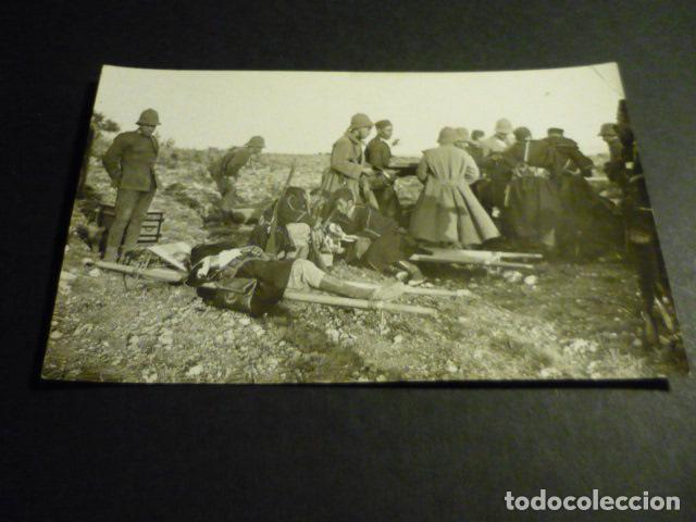 Postales: GUERRA DE MARRUECOS DECADA 1910 POSTAL FOTOGRAFICA MILITARES ESPA&Ntilde;OLES HERIDOS