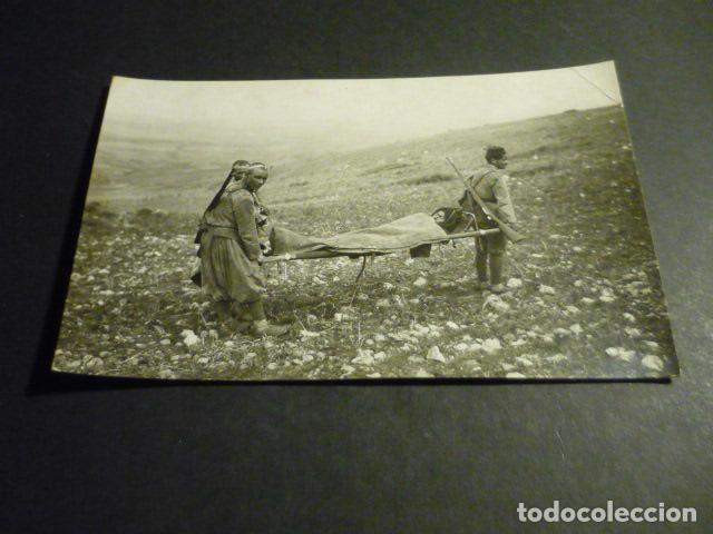 Postales: GUERRA DE MARRUECOS DECADA 1910 POSTAL FOTOGRAFICA MILITARES ESPA&Ntilde;OLES HERIDO