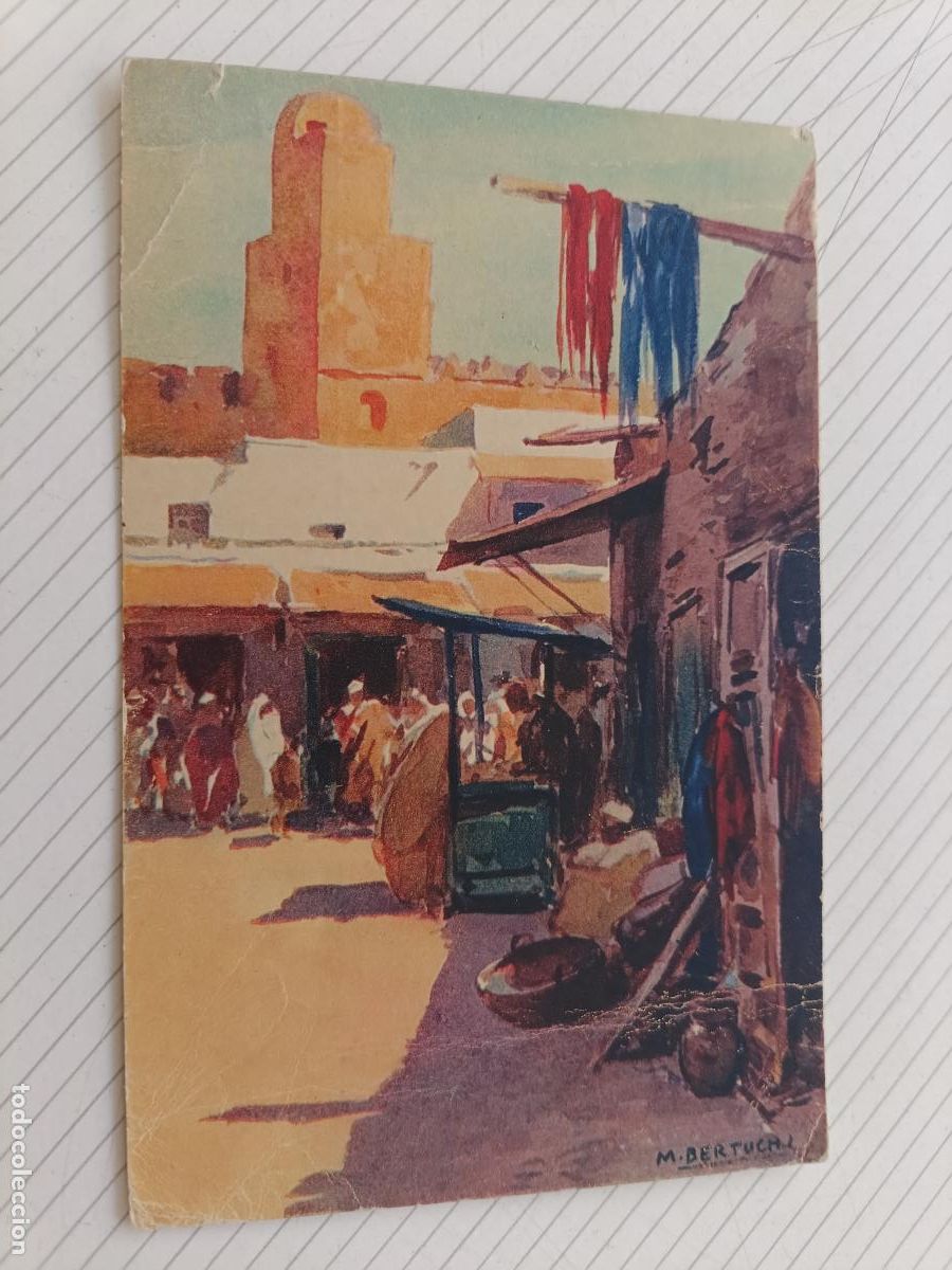 Postales: Bertuchi, postal de &eacute;poca