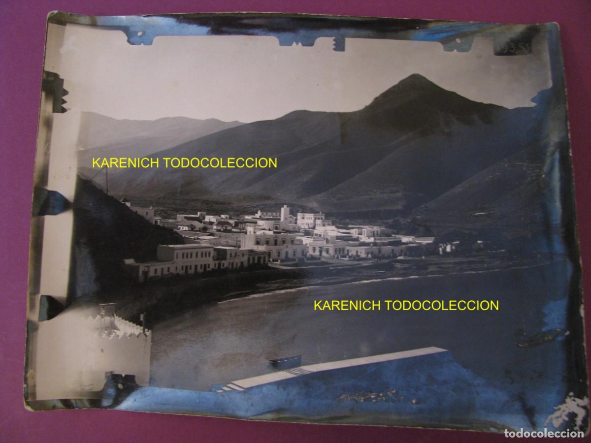 Postales: FOTO DE PUERTO CAPAZ. EL JEBHA. A&Ntilde;OS 1930 O 40. SELLO CALATAYUD. 18X13,5 CM