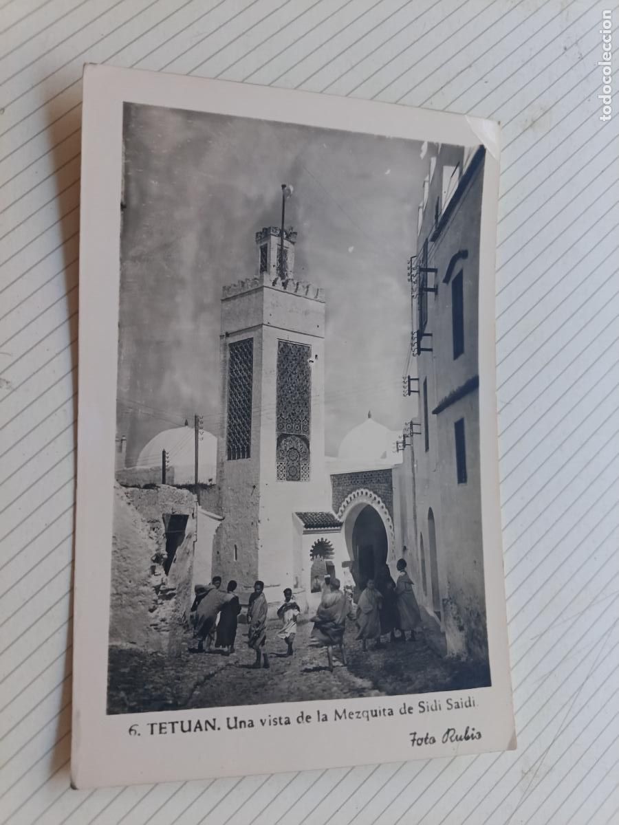 Postkarten: Tetu&aacute;n, postal de &eacute;poca