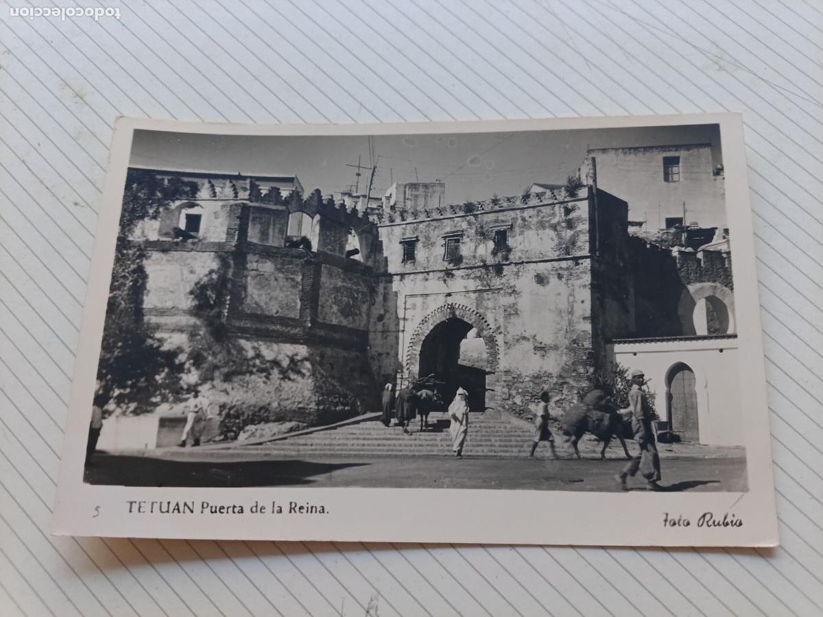 Postkarten: Tetu&aacute;n, postal de &eacute;poca