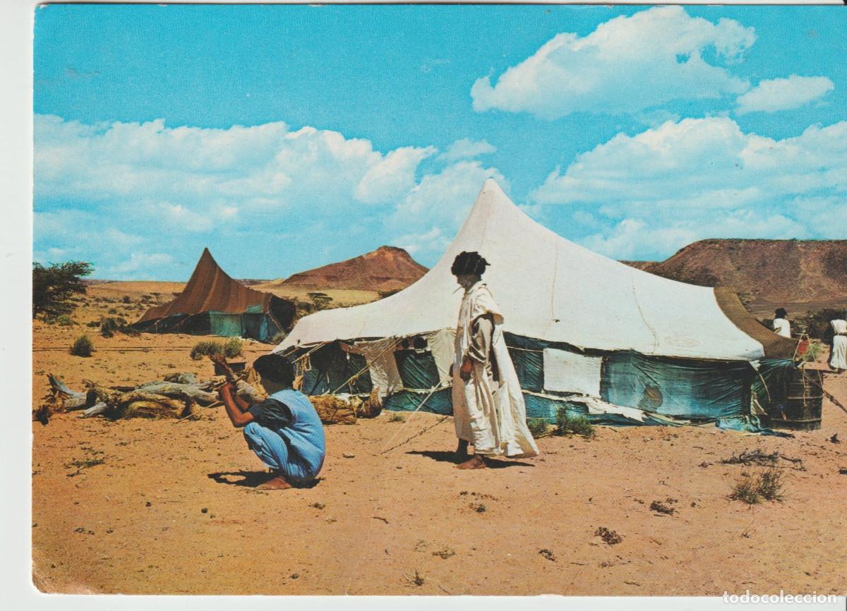 Postales: Sahara jaima en el desierto