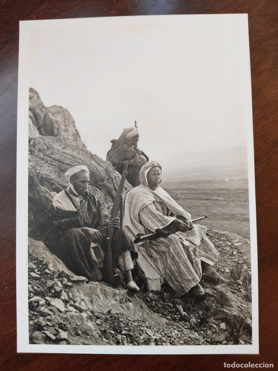 Cartes Postales: Postal de Abd-el-Krim y los prisioneros, Luis Oteyza.