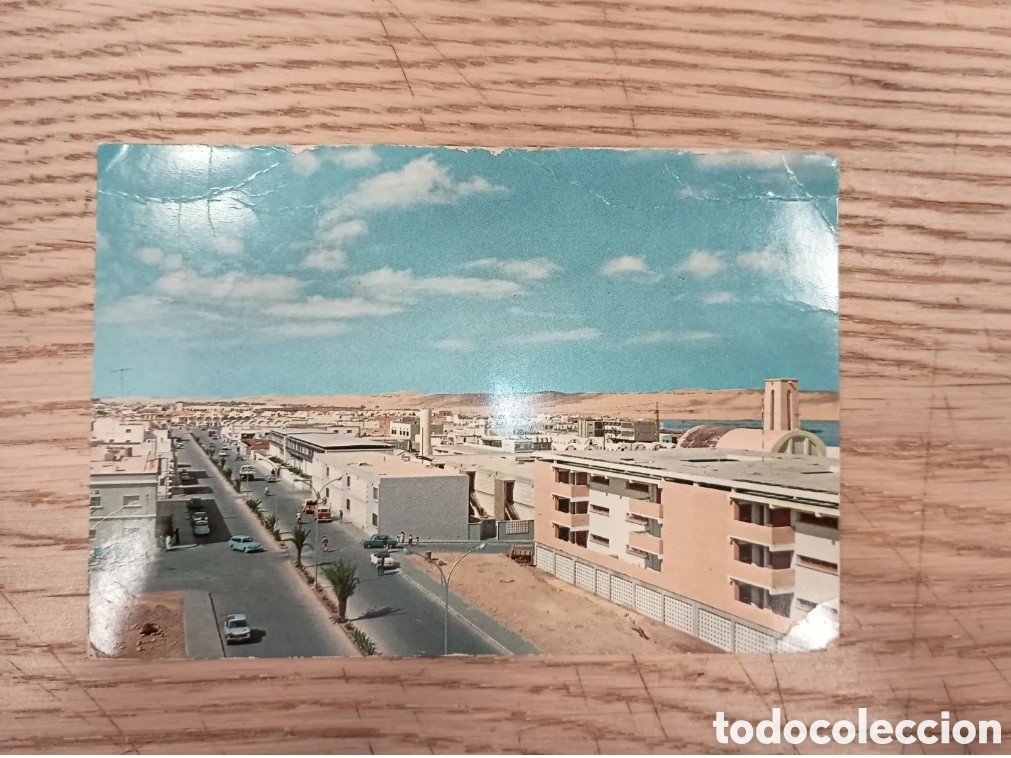 Postales: EL AAI&Uacute;N (S&Aacute;HARA ESPA&Ntilde;OL) - VISTA PARCIAL - EDICIONES FOTOGR&Aacute;FICAS PHILIPPE MART&Iacute;N, LAS PALMAS