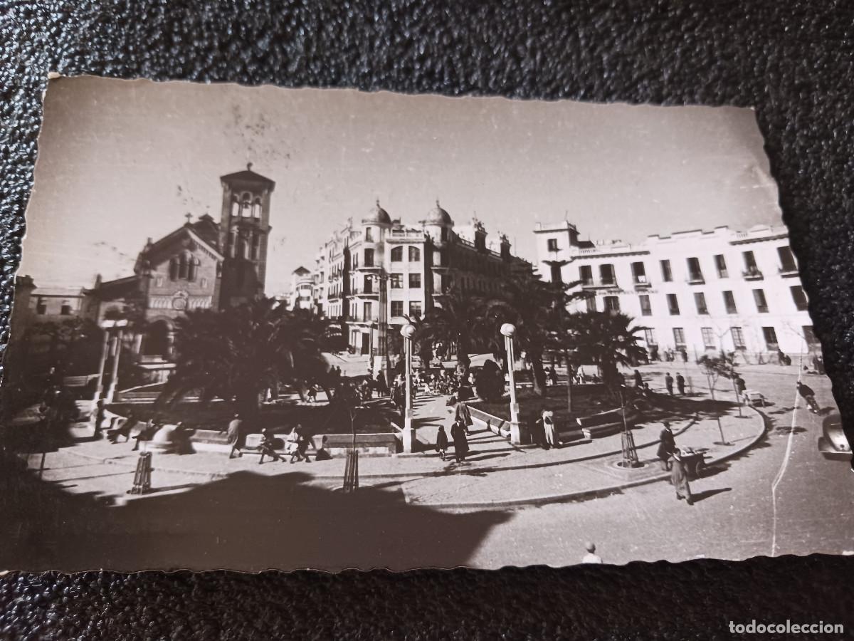 Postales: 119 TETUAN MARRUECOS PLAZA DE MULEY EL MEHDI, foto garcia cortes, circulada