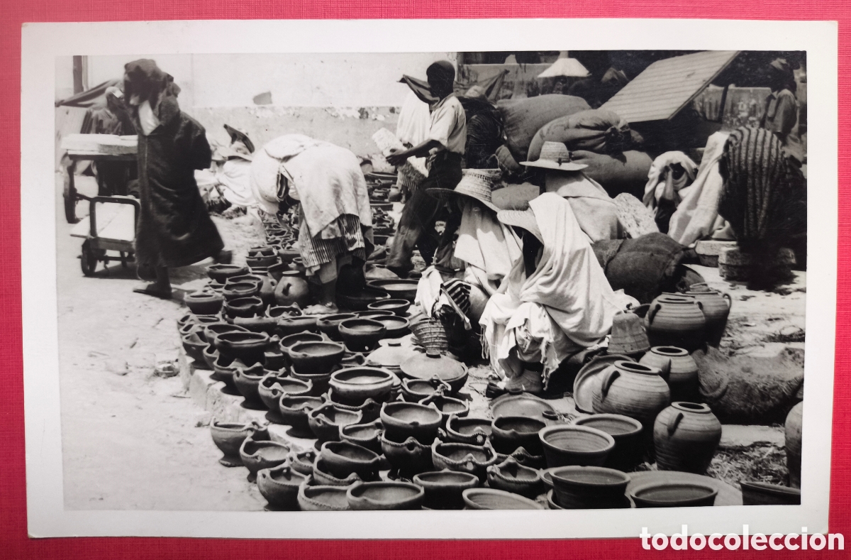 Postales: TANGER POSTAL FOTOGR&Aacute;FICA FOTOGRAF&Iacute;A PERERA MARRUECOS MAROC C. 1955