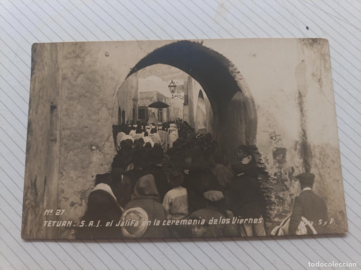 Postales: Tetu&aacute;n postal escrita desde Marruecos 1919