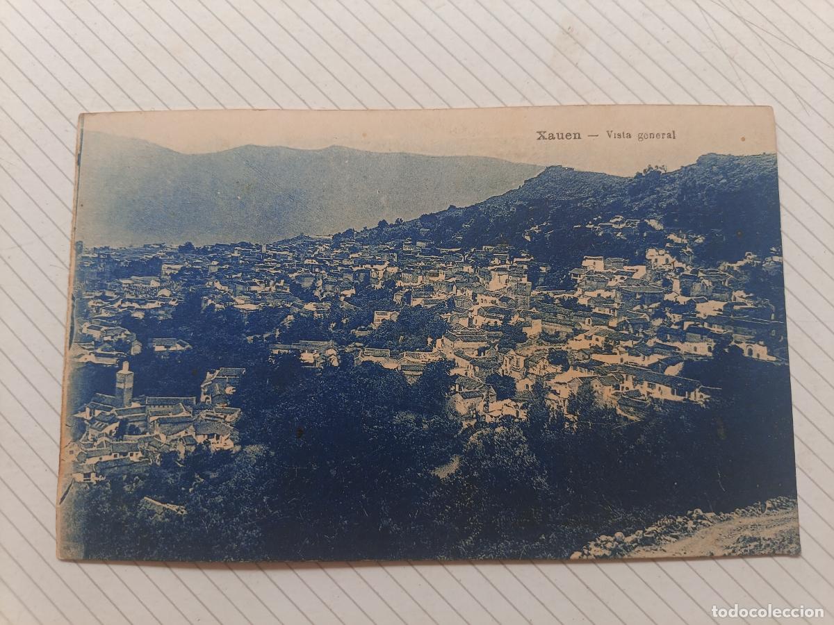 Postales: Xauen, postal escrita desde Marruecos 1927. Guerra de Marruecos