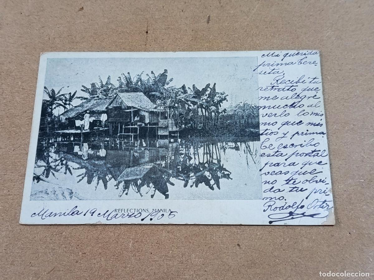 Postales: FILIPINAS - POSTAL REFLECTIONS, MANILA