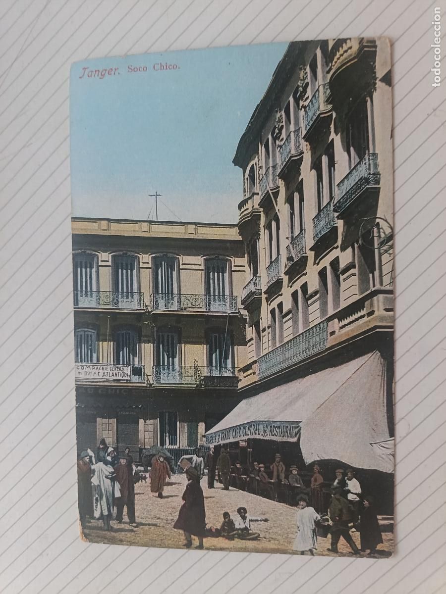 Postales: Tanger, postal antigua