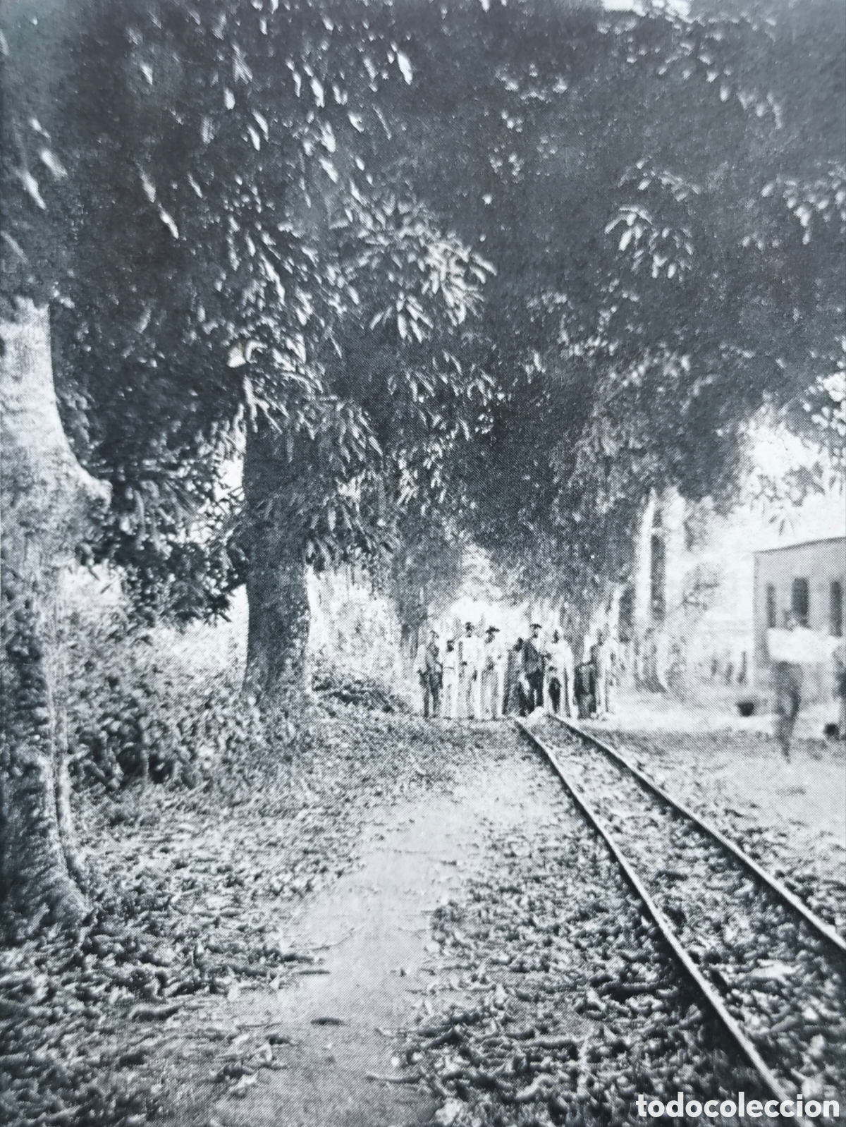 Postales: GUINEA ESPA&Ntilde;OLA CAMINO DE SAN CARLOS V&Iacute;A TREN POSTAL CIRCULAR 1909