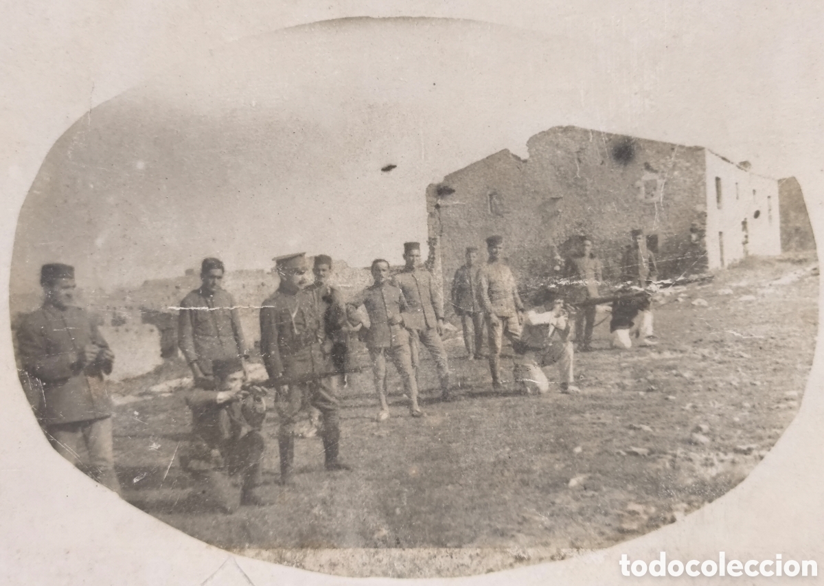 Postales: GUERRA DEL RIF POSTAL ED. LEONAR REMITIDA DESDE HOSTALRIC A LA HABANA 1922