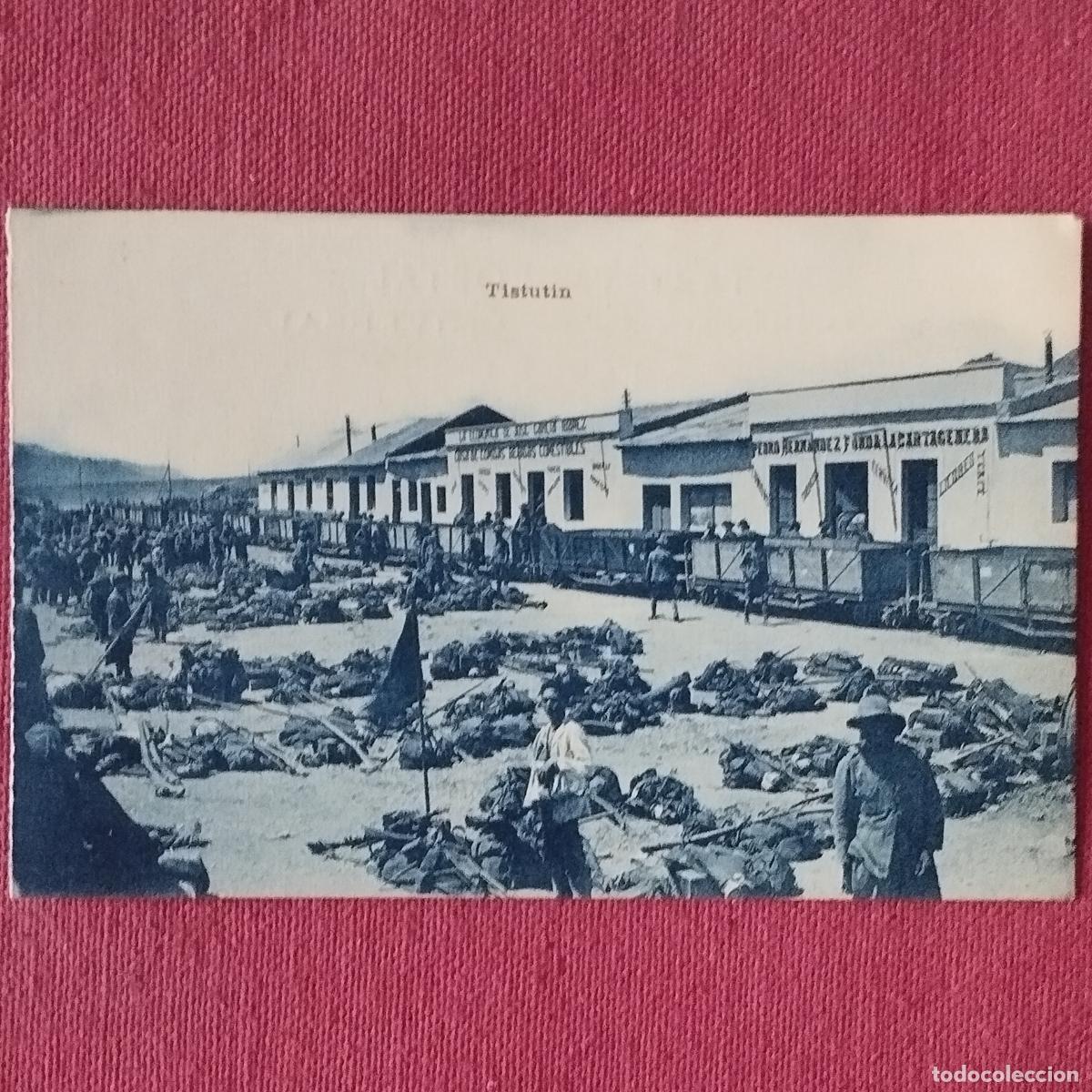 Postales: TISTUTIN - GUERRA DEL RIF - A&Ntilde;OS 20 - CUARTELES