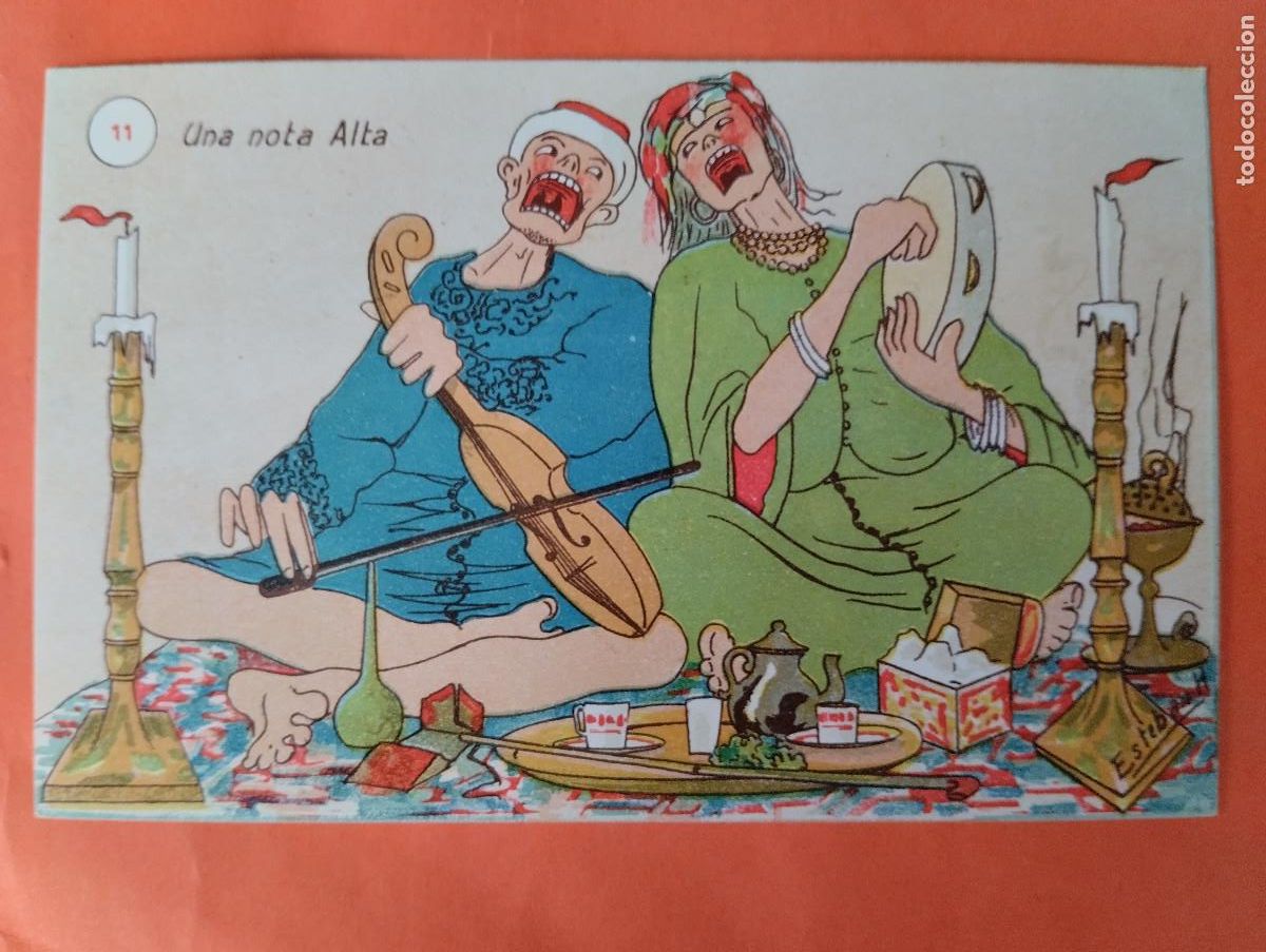 Postales: LARACHE POSTAL. UNA NOTA ALTA. ILUSTRADOR ESTEBAN H. N&ordm;11. CARICATURAS