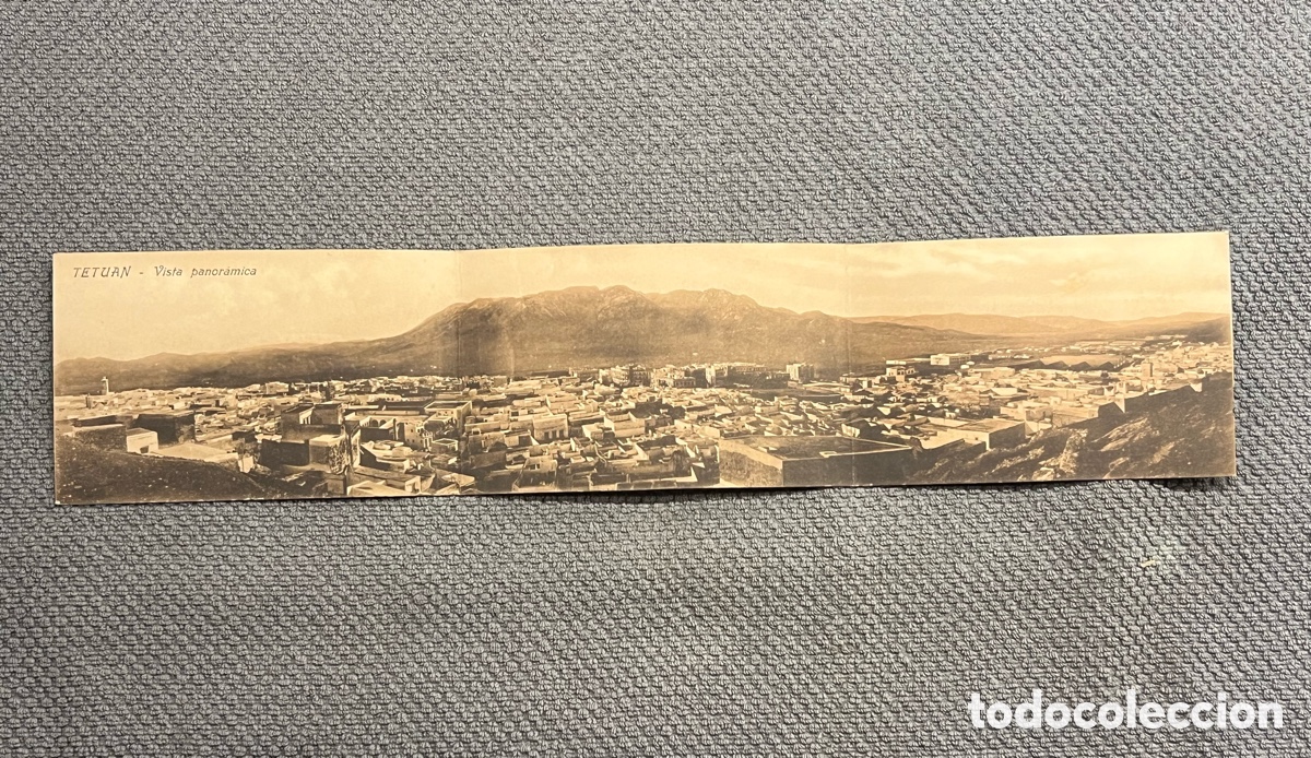 Postales: TETU&Aacute;N Postal Triple&hellip; Vista Panor&aacute;mica. Tetuan (h.1920?) ver im&aacute;genes..