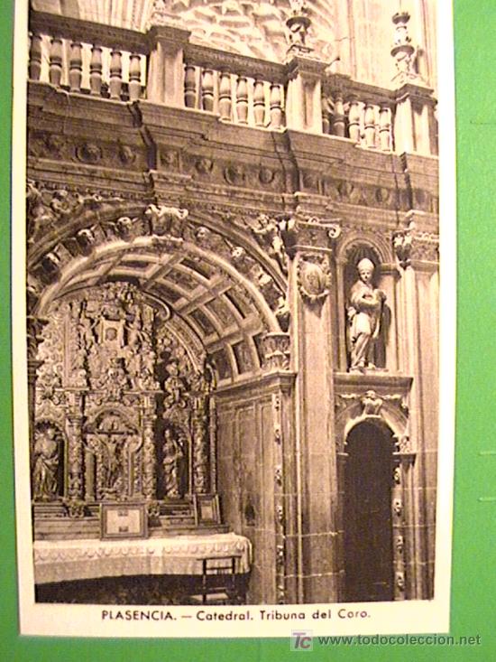 Postales: POSTAL DE PLASENCIA, C&Aacute;CERES, DE LOS 40 - Foto 1