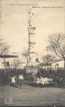 Postales: MERIDA : Obelisco de Sta. Eulalia - Foto 1