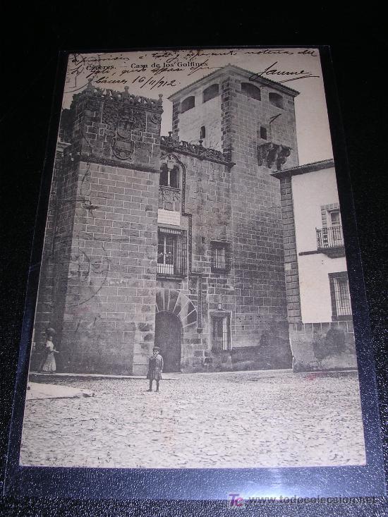 Postales: CACERES, CASA DE LOS GOLFINES - Foto 1