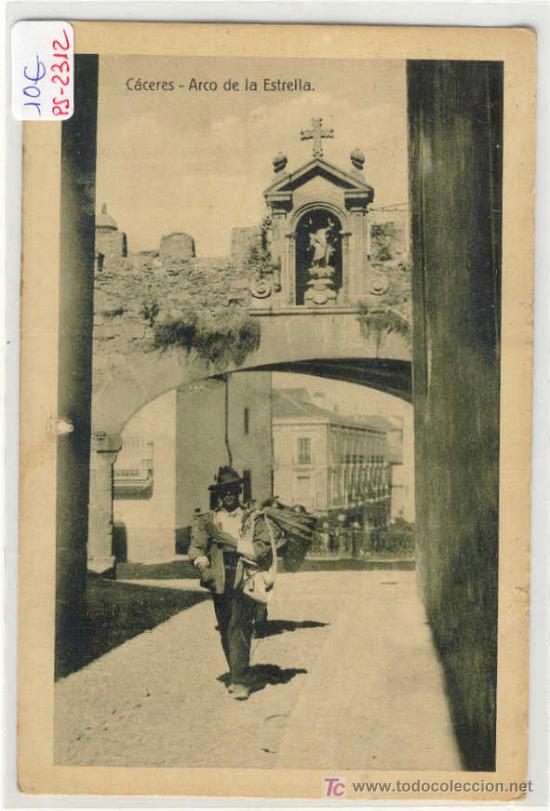 Postales: (PS-2312)POSTAL DE CACERES-ARCO DE LA ESTRELLA - Foto 1