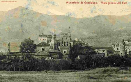 Postales: MONASTERIO DE GUADALUPE , CACERES - Foto 1