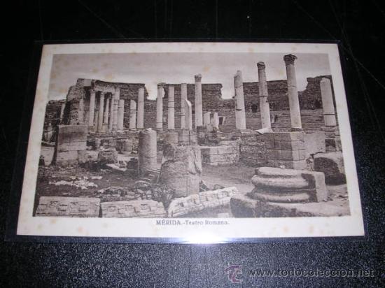 Postales: MERIDA - TEATRO ROMANO - Foto 1
