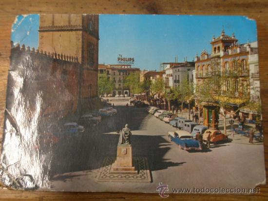 Postales: Postal de Badajoz, circulada - Foto 1