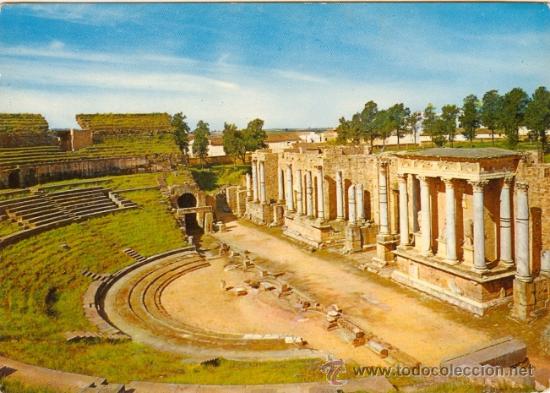 Postales: MERIDA - ANFITEATRO ROMANO. - Foto 1