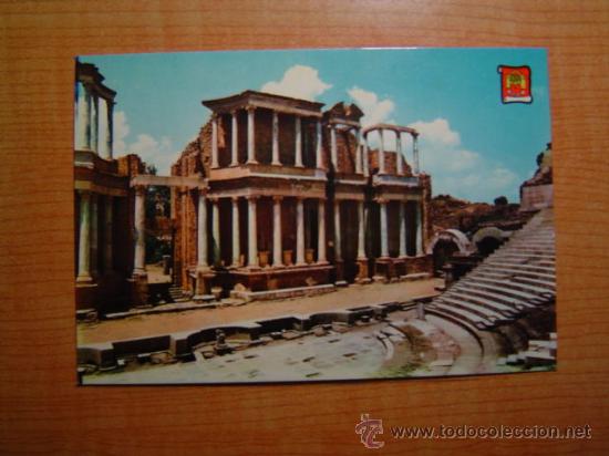 Postales: POSTAL MERIDA TEATRO ROMANO SIN CIRCULAR - Foto 1