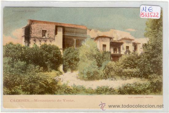 Postales: (PS-13522)POSTAL DE CACERES-MONASTERIO DE YUSTE - Foto 1
