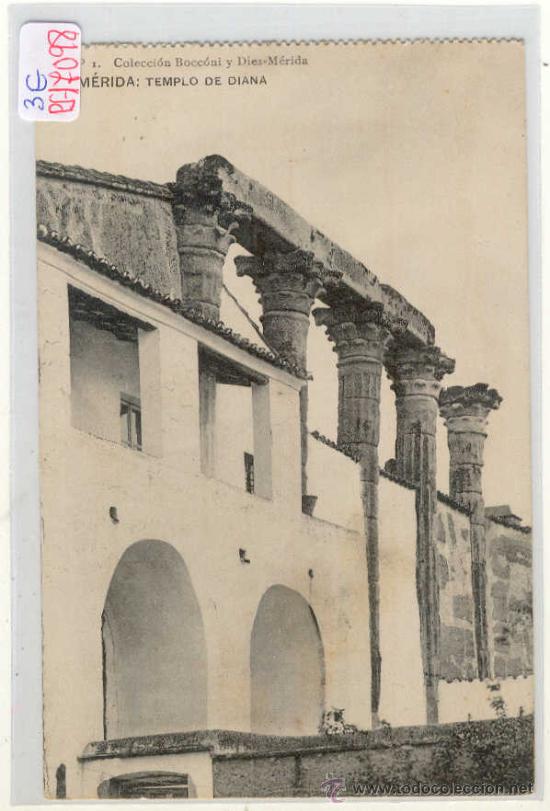 Postales: (PS-17098)POSTAL DE MERIDA-TEMPLO DEL DIANA - Foto 1